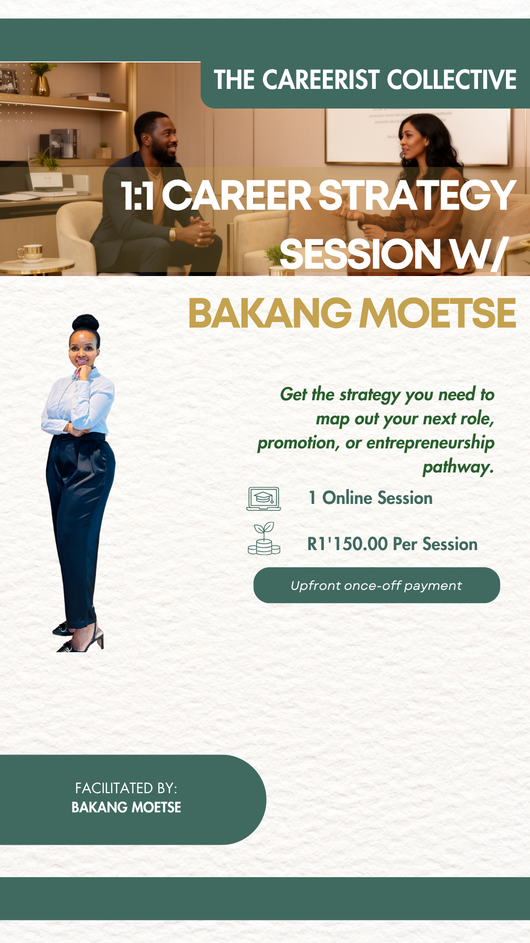 (1:1) Career Strategy Session With Bakang Moetse