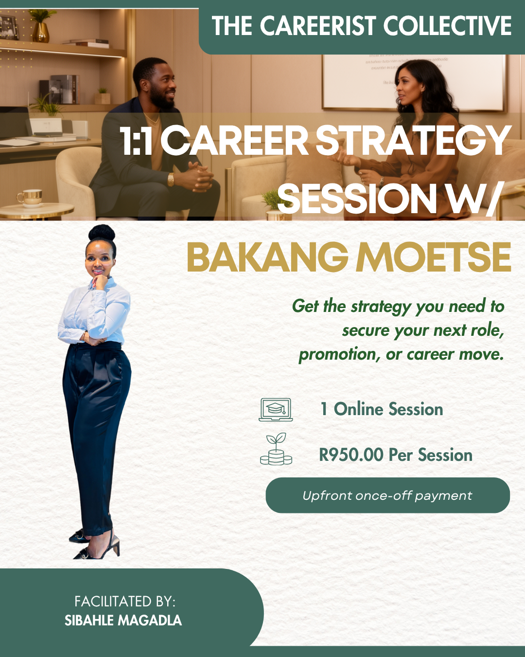 (1:1) Career Strategy Session With Bakang Moetse