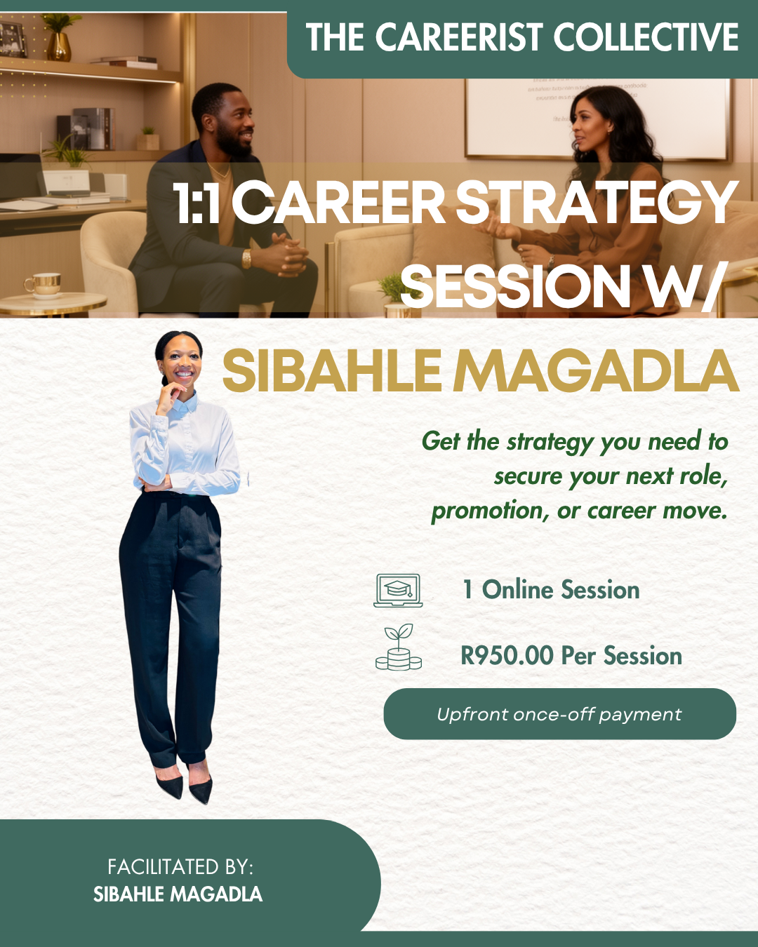 (1:1) Career Strategy Session With Sibahle Magadla