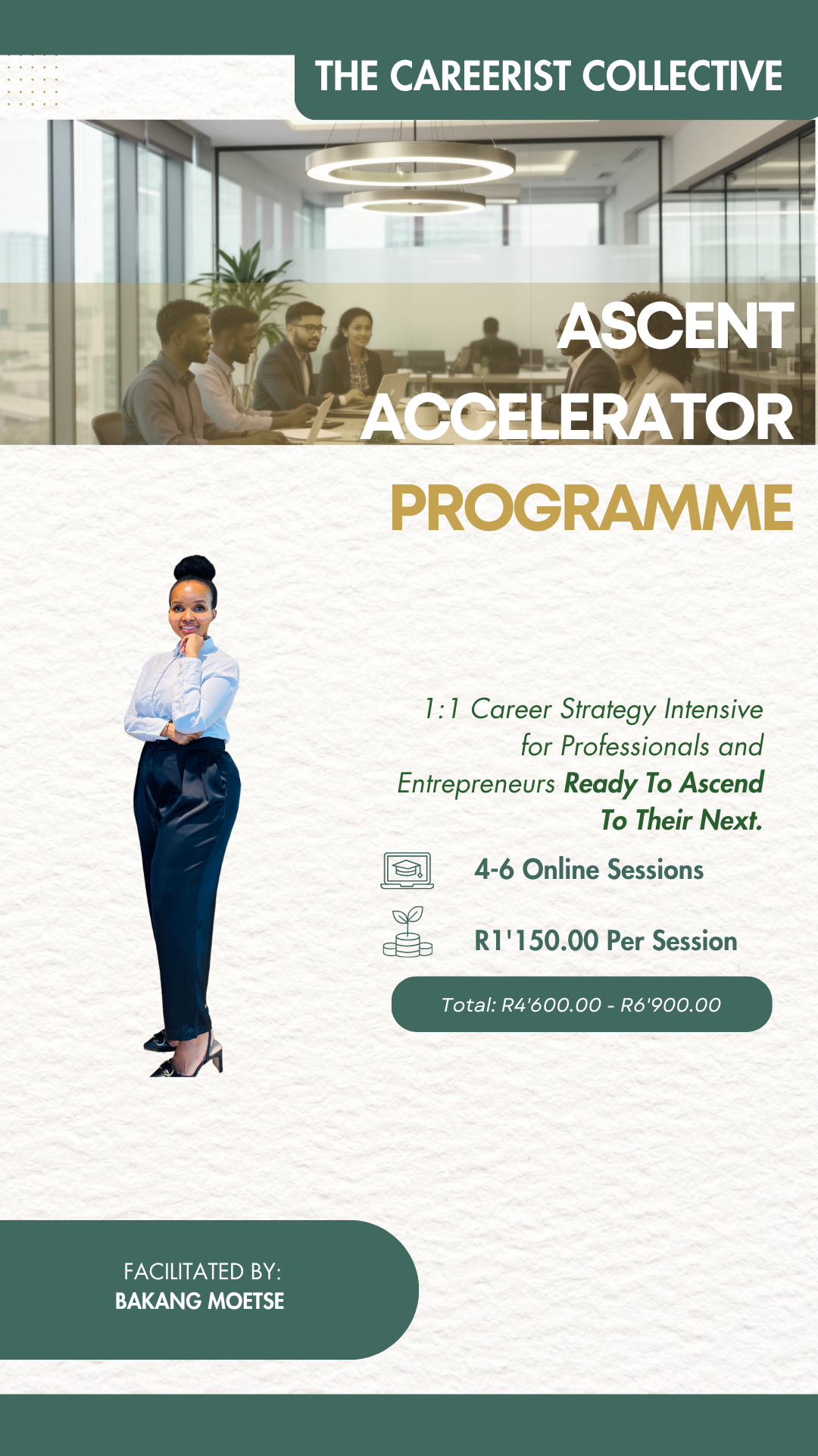 Ascent Accelerator Program 1:1 with Coach Bakang (Single Session Payment)